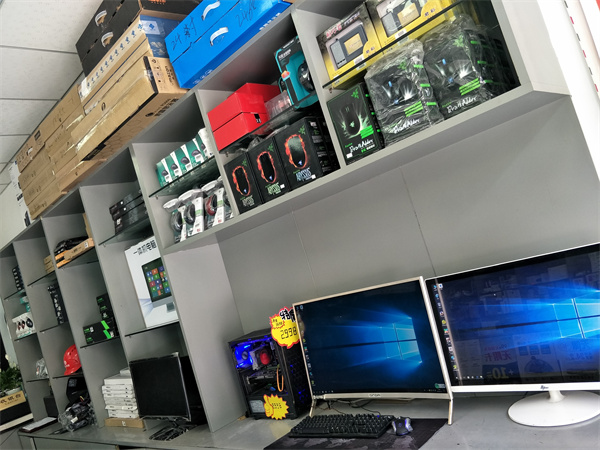 成品电脑及配件展示柜